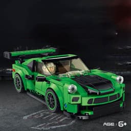 image-Small Particles Assembled Sports Car Toy Building Blocks