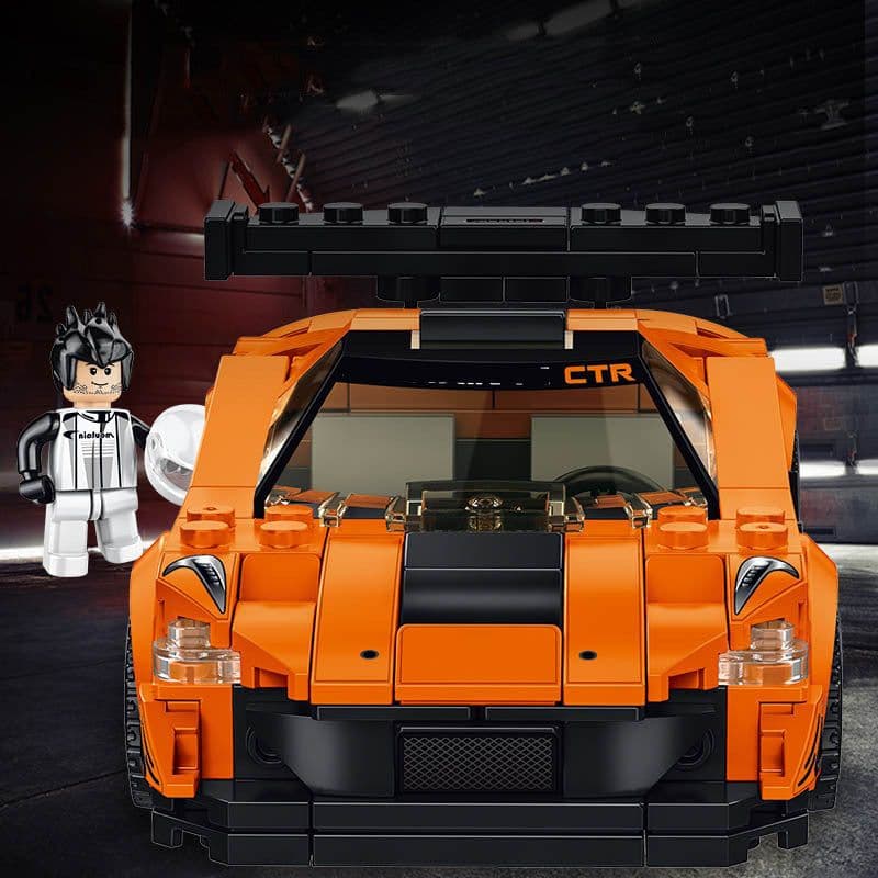 image-Small Particles Assembled Sports Car Toy Building Blocks