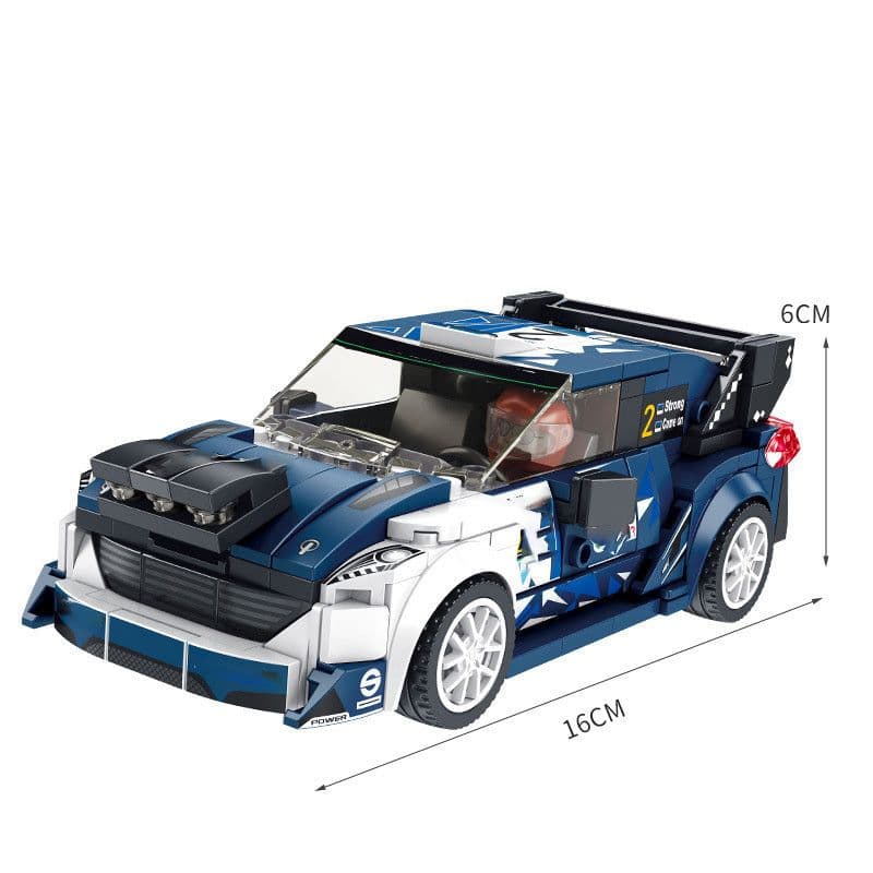 image-Small Particles Assembled Sports Car Toy Building Blocks
