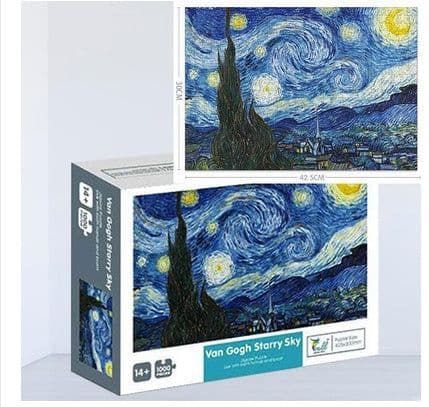 image-1000 Pieces Of Jigsaw Puzzle Children Adult Decompression Super Difficult Cartoon Animation Landscape Handmade Painting Gift Educational Toy