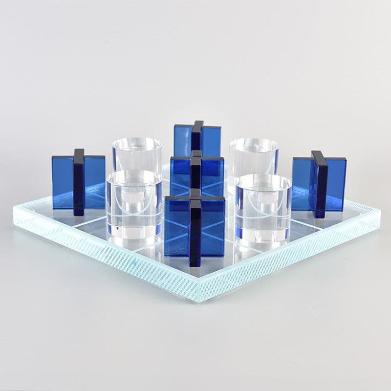 image-Modern Home Crystal Chess Ltalian Light Luxury Model Room Study Room Decoration Geometric Chess Pieces Chess Board Nordic