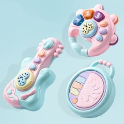 image-Baby Toys Educational Early Education Boys Girls Over 0-1 Years Old 2 Months Old Baby One Child Sound And Move Newborn