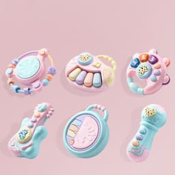 image-Baby Toys Educational Early Education Boys Girls Over 0-1 Years Old 2 Months Old Baby One Child Sound And Move Newborn