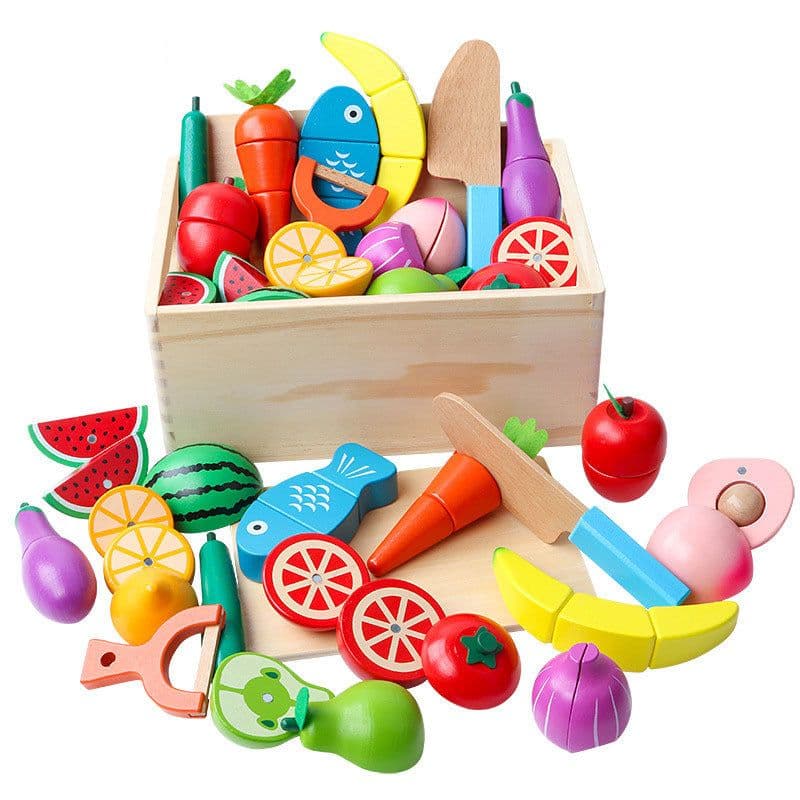 image-Supply 15 Pieces Of Wooden Magnets For Children'S Play Toys