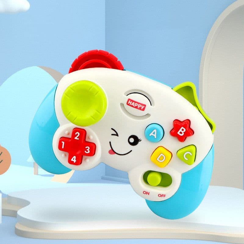image-Funny Vocal Toys Baby Game Controller Teaching Multi-Function Electric Game Handle Children's Educational Gifts Music Toys Learn