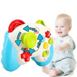 image-Funny Vocal Toys Baby Game Controller Teaching Multi-Function Electric Game Handle Children's Educational Gifts Music Toys Learn