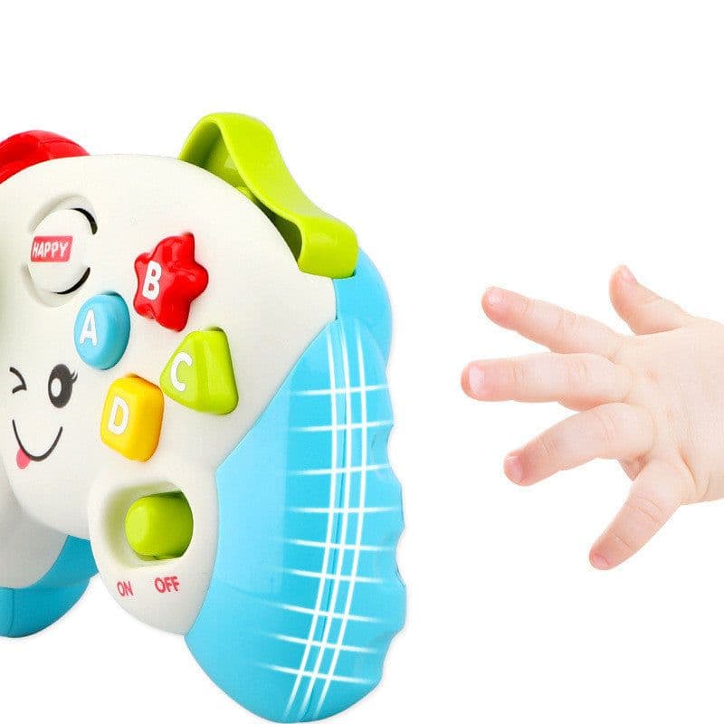 image-Funny Vocal Toys Baby Game Controller Teaching Multi-Function Electric Game Handle Children's Educational Gifts Music Toys Learn