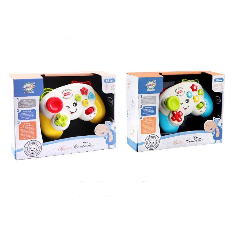 image-Funny Vocal Toys Baby Game Controller Teaching Multi-Function Electric Game Handle Children's Educational Gifts Music Toys Learn