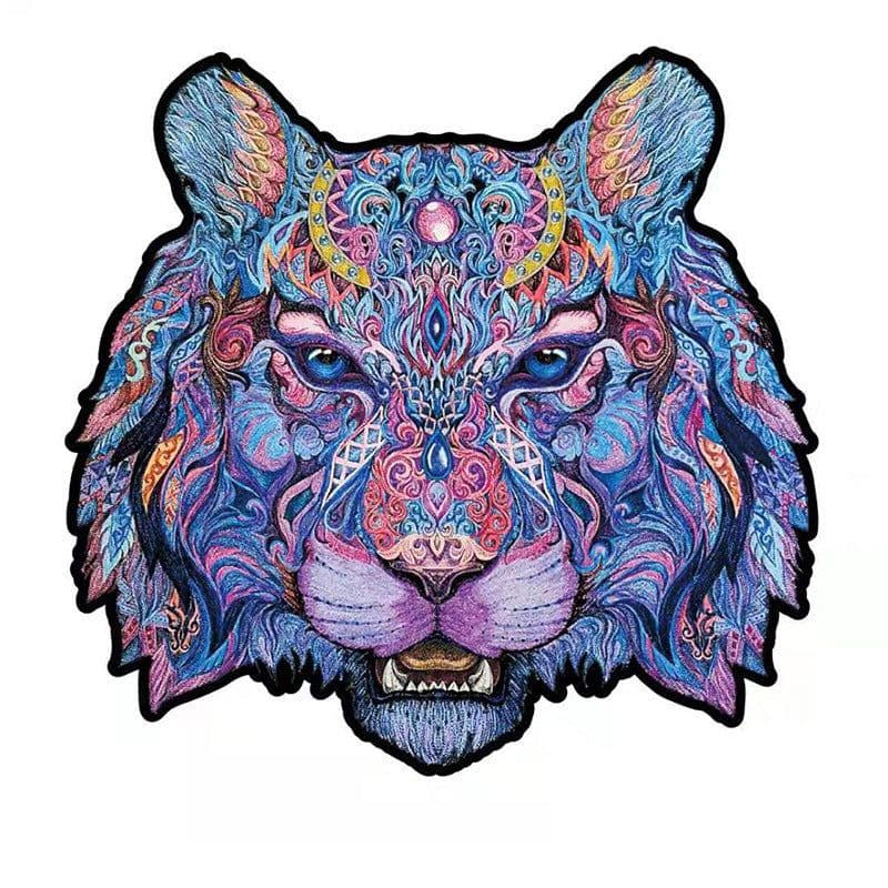 image-Animal Shaped Wooden Puzzle Irregular Plane Animal Puzzle