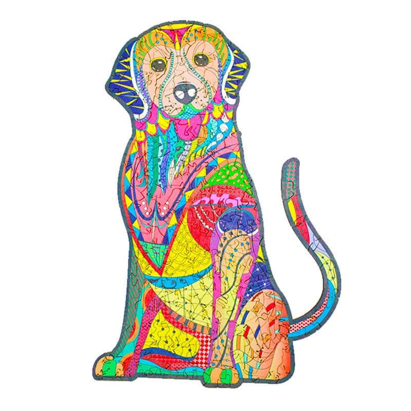 image-Animal Shaped Wooden Puzzle Irregular Plane Animal Puzzle