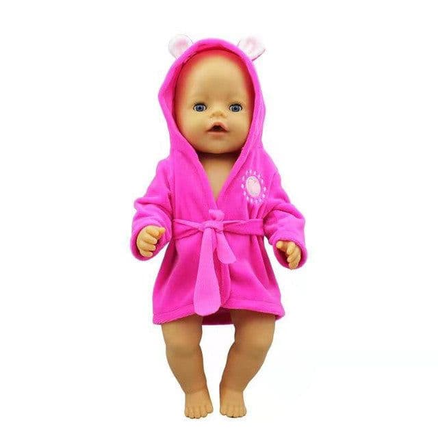 image-Baby Fit 18 inch 43cm Baby Doll Clothes Accessories Red