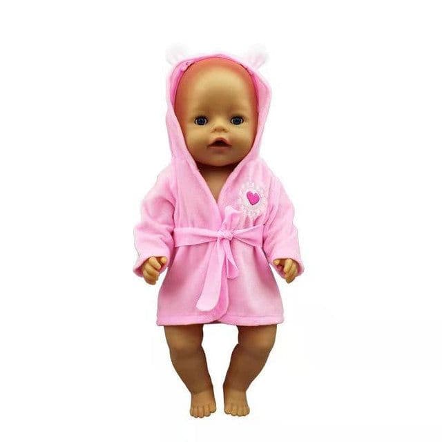 image-Baby Fit 18 inch 43cm Baby Doll Clothes Accessories Red