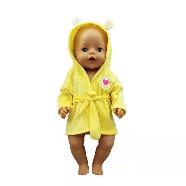 image-Baby Fit 18 inch 43cm Baby Doll Clothes Accessories Red