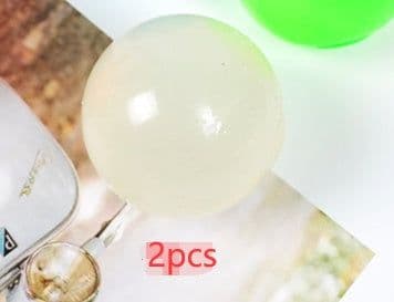 image-Luminous Sticky Ball Toys Sticky Wall Home Party Games Glow In The Dark Novelty Toys Decompression Squeeze Toy