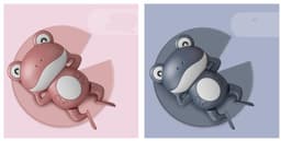 image-Little Frog Bath Toy, Baby Bathroom, Wind-Up Wind-Up Floating Toy