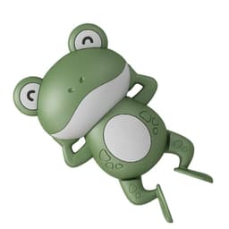 image-Little Frog Bath Toy, Baby Bathroom, Wind-Up Wind-Up Floating Toy