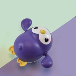 image-Baby Bath Toy Kawaii Swimming Penguin Bath Pool Toy Cute Wind Up Little Penguin Bath Toys Set Baby Montessori Educational Toys