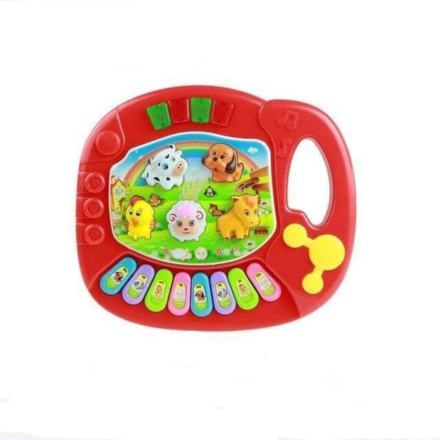 image-Toddler Musical Piano Toy Allow Toddler To Recognize Farm Animal And Sounds Age 3