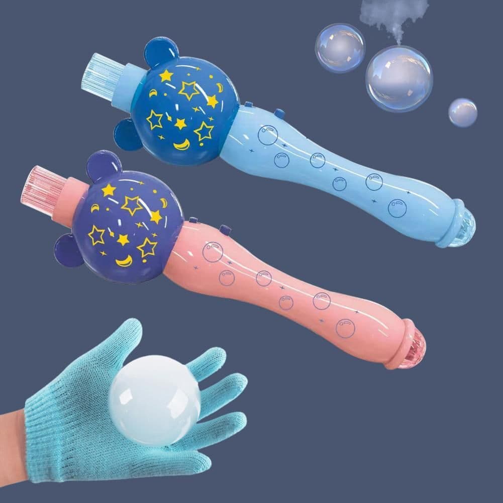 image-Bubble Machine Girlish Lightweight Plastic Toddlers Bubble Machine For Toddlers Bubble Machine Plastic Toddlers