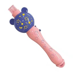 image-Bubble Machine Girlish Lightweight Plastic Toddlers Bubble Machine For Toddlers Bubble Machine Plastic Toddlers