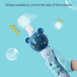 image-Bubble Machine Girlish Lightweight Plastic Toddlers Bubble Machine For Toddlers Bubble Machine Plastic Toddlers