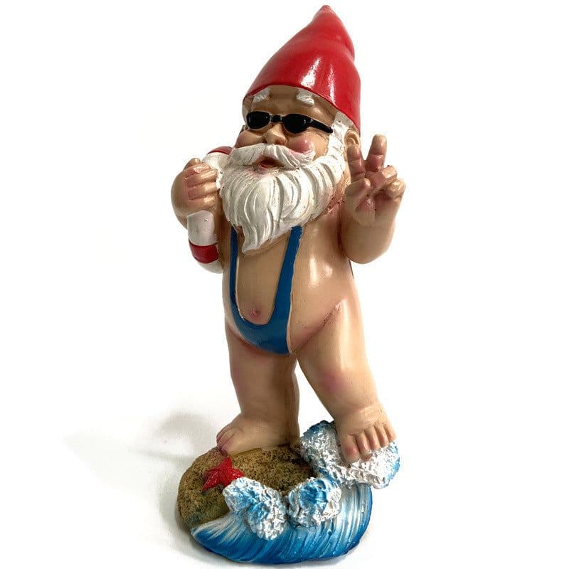 image-Resin Statue Ornament Decoration Swimsuit Dwarf