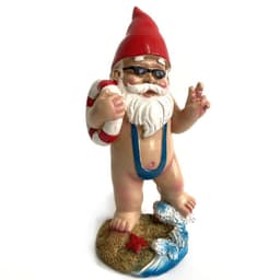 image-Resin Statue Ornament Decoration Swimsuit Dwarf