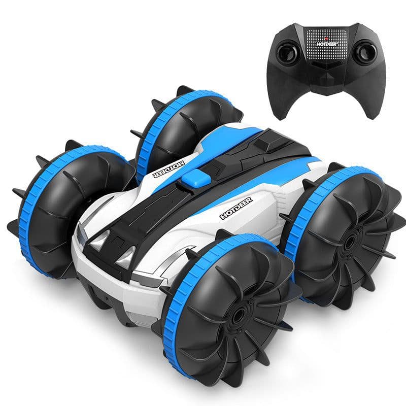 image-Remote Control Boat Amphibious Car Waterproof Rotate 360 Electric Toy Car For Childrens