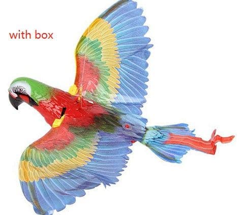 image-Simulation Bird Cat Interactive Pet Toys Hanging Eagle Flying Teasering Play Kitten Dog Toys Animals Cat Accessories Supplies