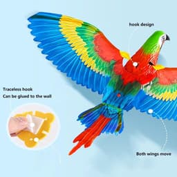 image-Simulation Bird Cat Interactive Pet Toys Hanging Eagle Flying Teasering Play Kitten Dog Toys Animals Cat Accessories Supplies