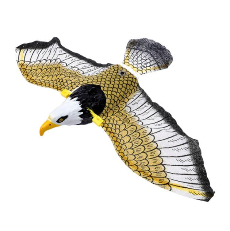 image-Simulation Bird Cat Interactive Pet Toys Hanging Eagle Flying Teasering Play Kitten Dog Toys Animals Cat Accessories Supplies
