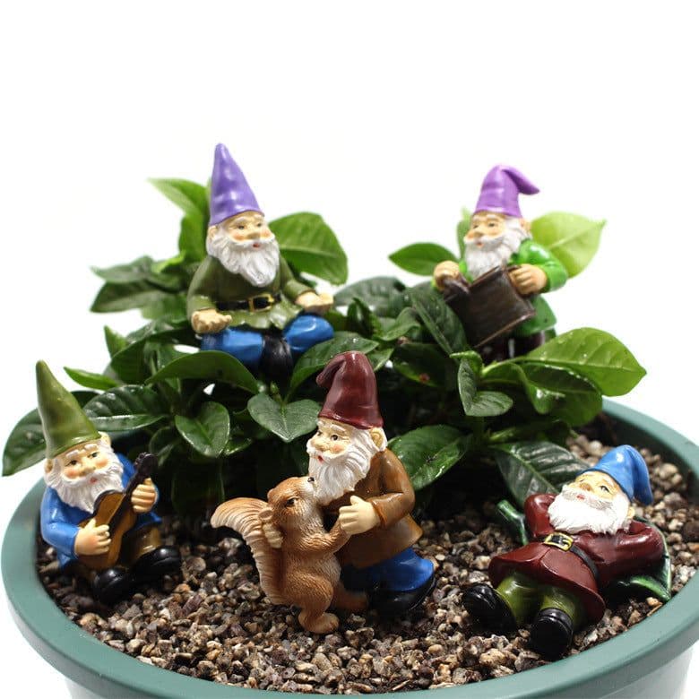 image-Flower Fairy Plug-in Set Garden Micro Landscape Ornament Decoration