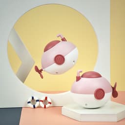 image-Baby Playing In The Water Submarine Bath Toy