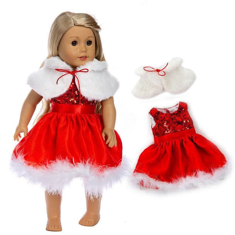 image-Girl Doll Halloween Christmas Doll Clothes