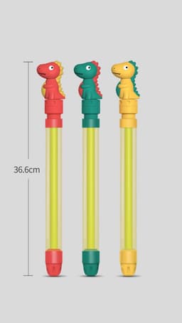 image-Summer Beach Toys Dinosaur Pull Water Gun Parent-child Interactive Outdoor Toys