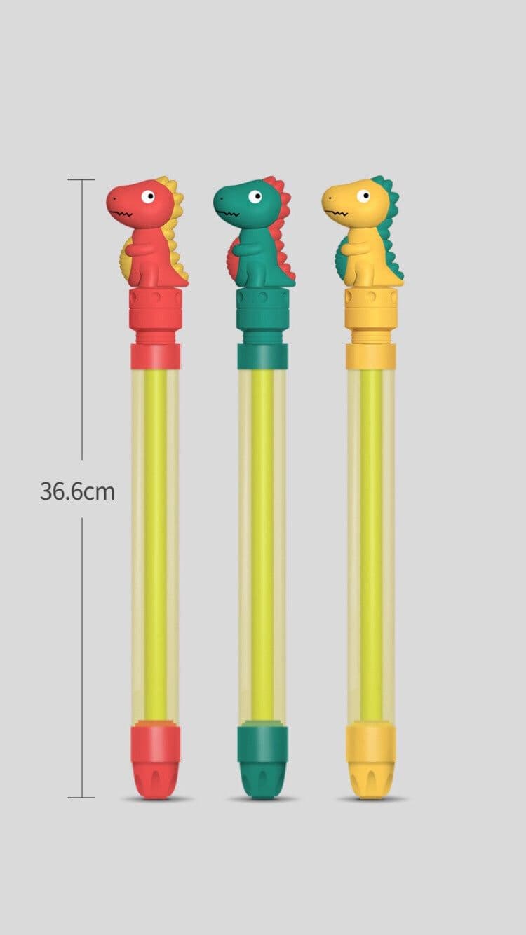 image-Summer Beach Toys Dinosaur Pull Water Gun Parent-child Interactive Outdoor Toys
