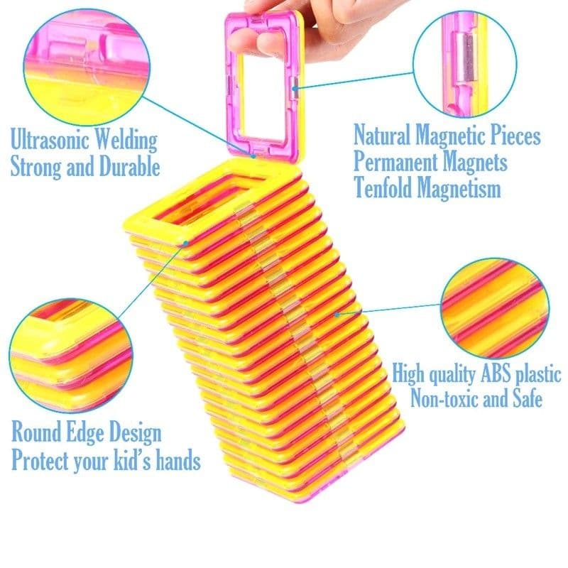 image-Magnetic Piece Building Blocks Variety Toys Smart Piece