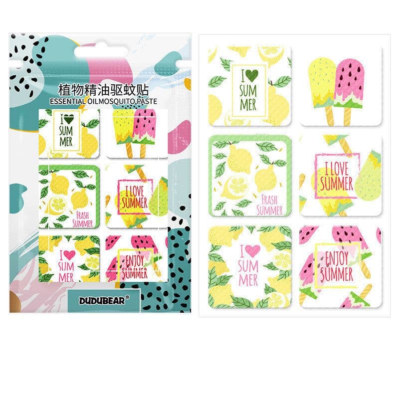 image-Children's Mosquito Repellent Stickers For Babies And Adults Outdoor Portable