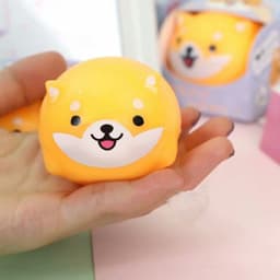 image-Shiba Inu Lala Le Squeezing Vent Ball Stretching Flour Ball Kneading Le Toy