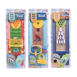 image-Table Game Children Catapult Bowling Football Basketball Toy