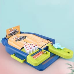 image-Table Game Children Catapult Bowling Football Basketball Toy