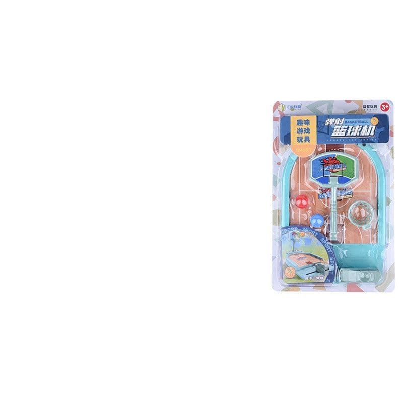 image-Table Game Children Catapult Bowling Football Basketball Toy