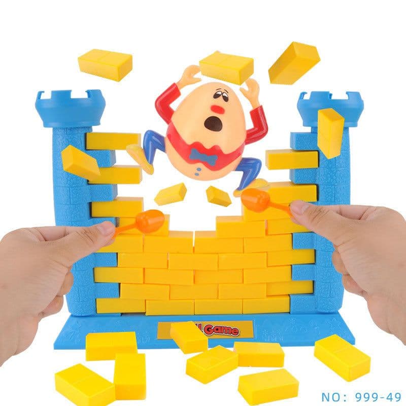 image-Humpty Dumpty The Wall Game Children Toy Colorful Demolishing Wall Game Interesting Kids Toy Educational Toys Building Blocks