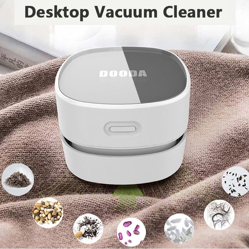 image-Student Stationery Gifts Portable Automatic Cleaning Desktop Vacuum Cleaner