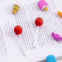image-Creative Cute Snack Shape Eraser School Supplies Cartoon Eraser Sassafras