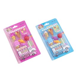 image-Creative Cute Snack Shape Eraser School Supplies Cartoon Eraser Sassafras