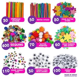 image-Handmade Toy Set Children's Day Gift Home School Supplies Craft Set DIY Kit