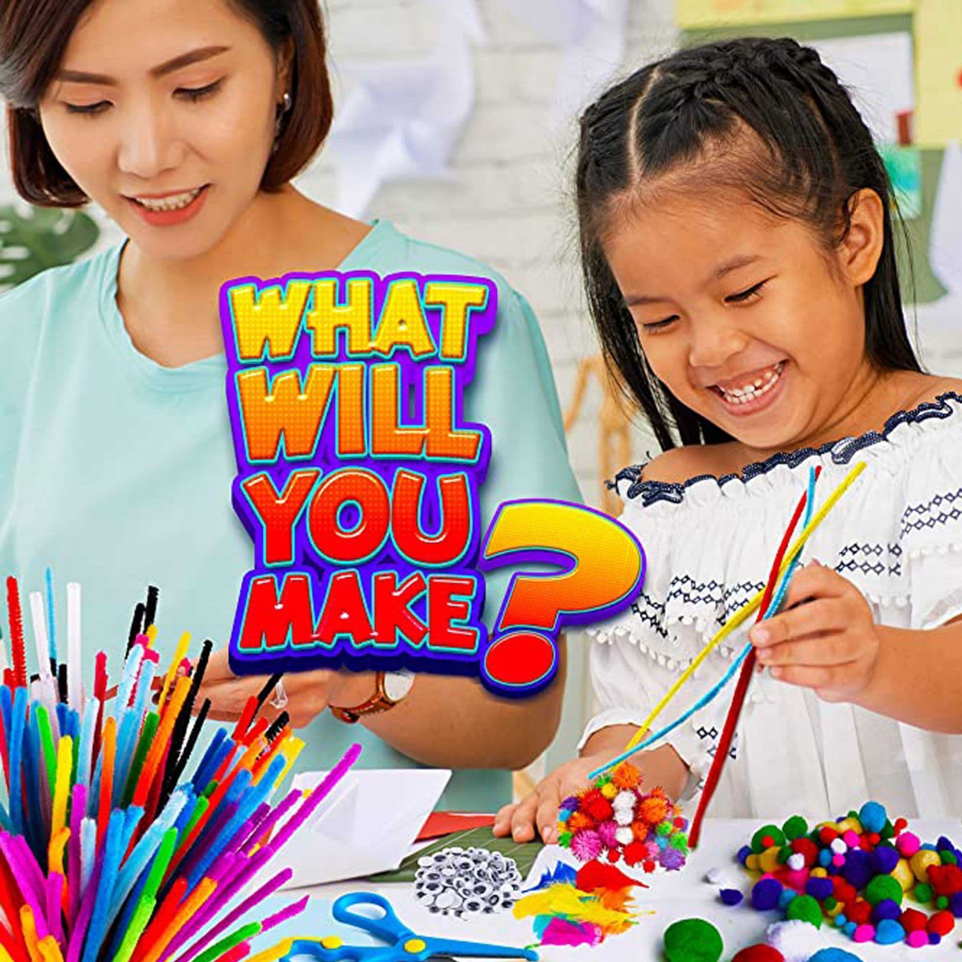 image-Handmade Toy Set Children's Day Gift Home School Supplies Craft Set DIY Kit