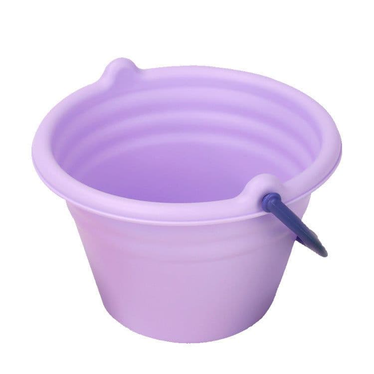 image-New Soft Beach Toys Children's Summer Beach Beach Bucket Playing In Water Large Shovel Sand Dredging Tool Set