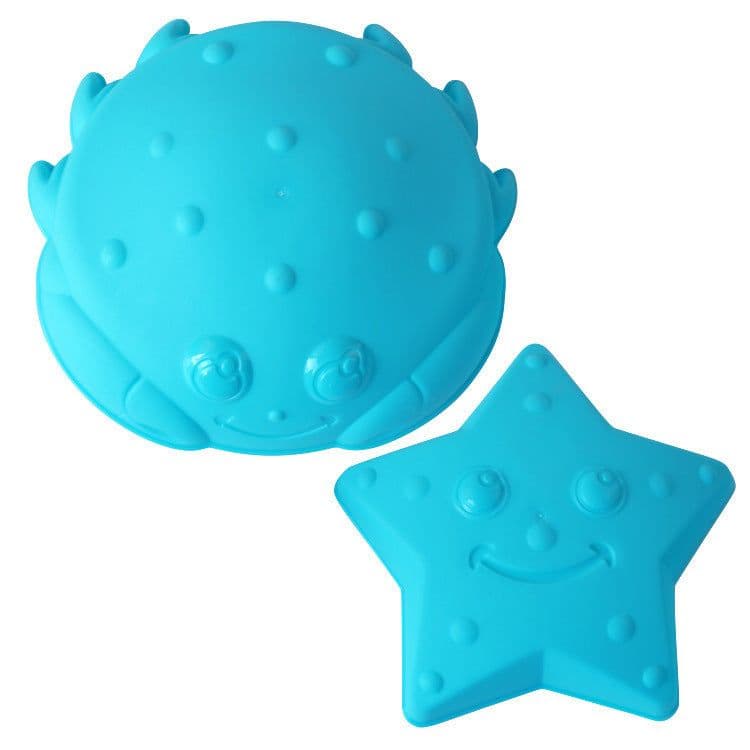 image-New Soft Beach Toys Children's Summer Beach Beach Bucket Playing In Water Large Shovel Sand Dredging Tool Set
